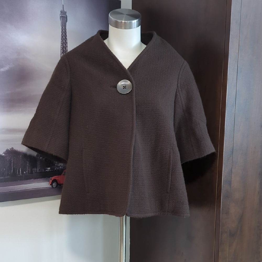 Ellen Tracy Dark Brown Garment